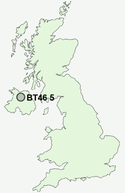 UK Postcode map