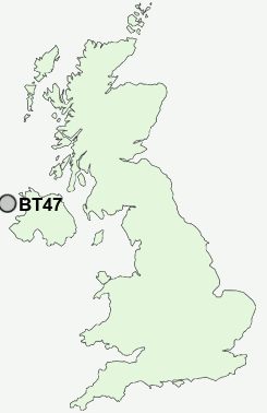 UK Postcode map