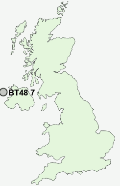 UK Postcode map