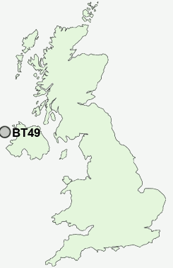 UK Postcode map