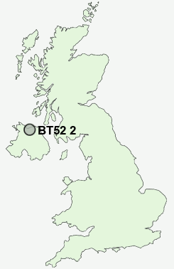 UK Postcode map