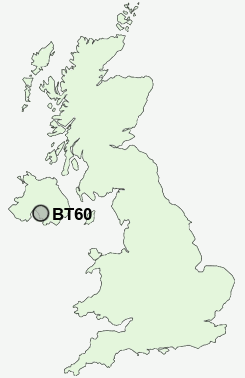 UK Postcode map