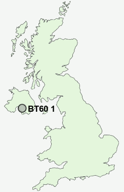 UK Postcode map