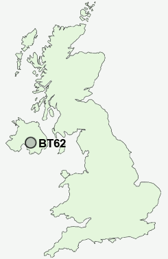 UK Postcode map