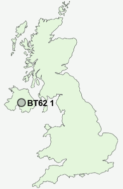 UK Postcode map