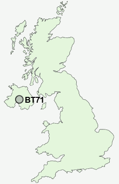 UK Postcode map