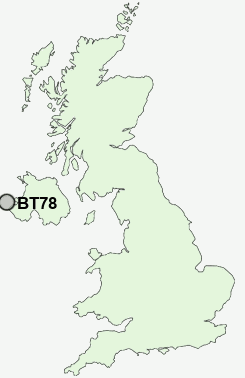 UK Postcode map