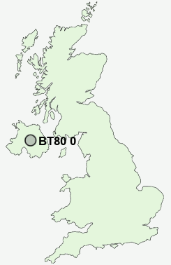 UK Postcode map