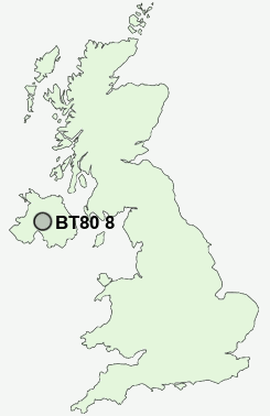 UK Postcode map