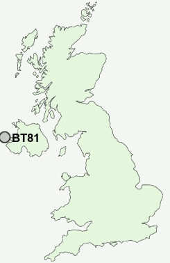 UK Postcode map