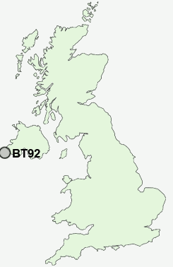 UK Postcode map