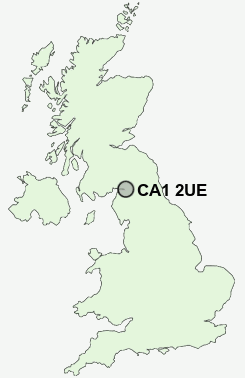 UK Postcode map