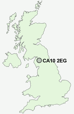 UK Postcode map