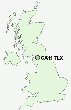 UK Postcode map