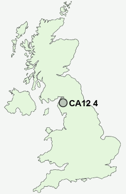 UK Postcode map