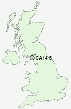 UK Postcode map