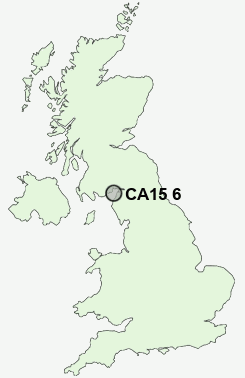 UK Postcode map