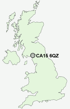 UK Postcode map