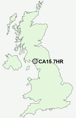 UK Postcode map