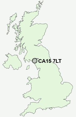 UK Postcode map