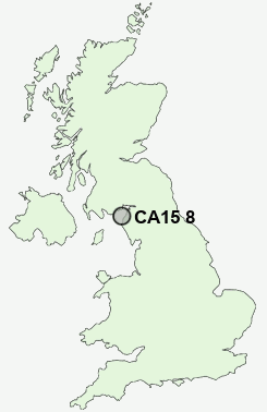 UK Postcode map