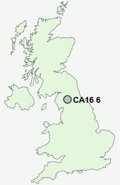 UK Postcode map