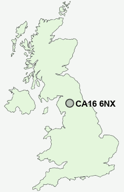 UK Postcode map