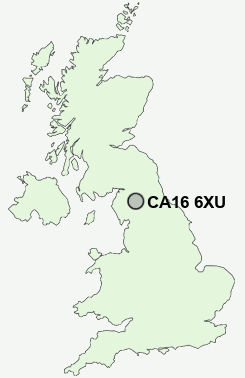 UK Postcode map