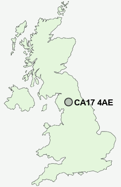 UK Postcode map