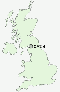 UK Postcode map