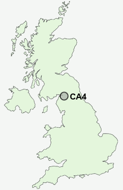 UK Postcode map