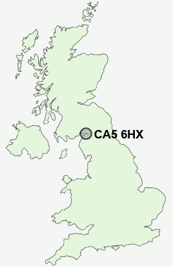 UK Postcode map