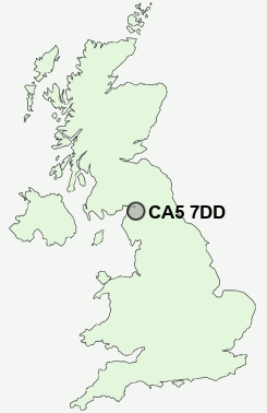 UK Postcode map