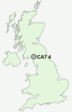 UK Postcode map