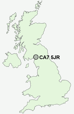 UK Postcode map