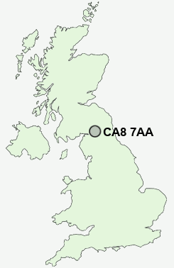 UK Postcode map