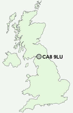 UK Postcode map