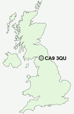 UK Postcode map