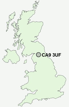 UK Postcode map