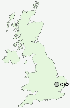 UK Postcode map