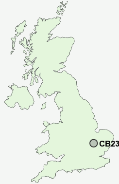 UK Postcode map