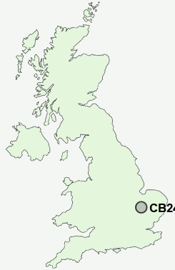 UK Postcode map