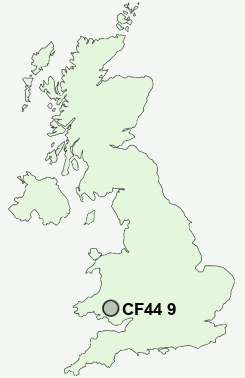 UK Postcode map