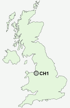 UK Postcode map