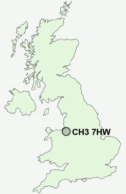 UK Postcode map