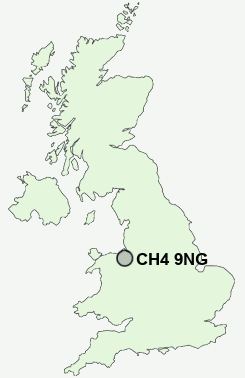 UK Postcode map