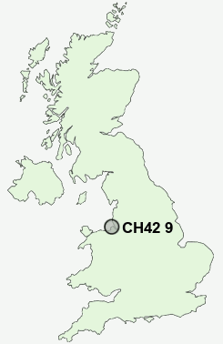 UK Postcode map