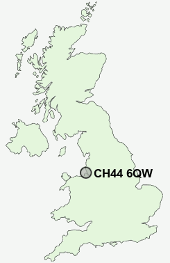 UK Postcode map