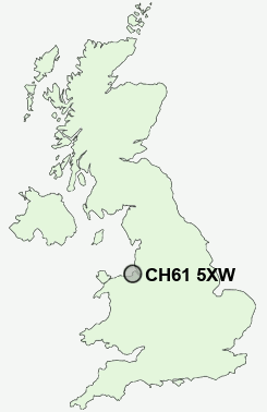 UK Postcode map