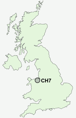 UK Postcode map